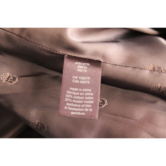 John Varvatos Luxe Men's Peak Lapel Sport Coat Size 40R Cotton Blend Black - Picture 11 of 11